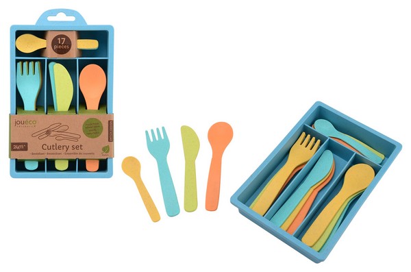 Bestek set bio plastic joueco 80166
