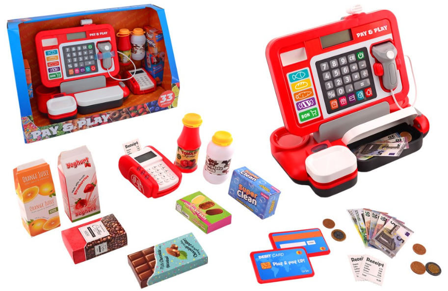 Kassa met scanner en pin 30039