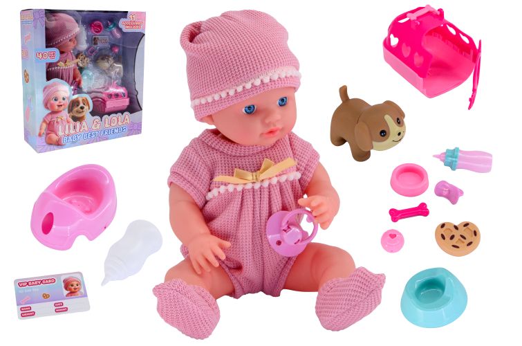 Baby rose drink en plaspop speelset27764