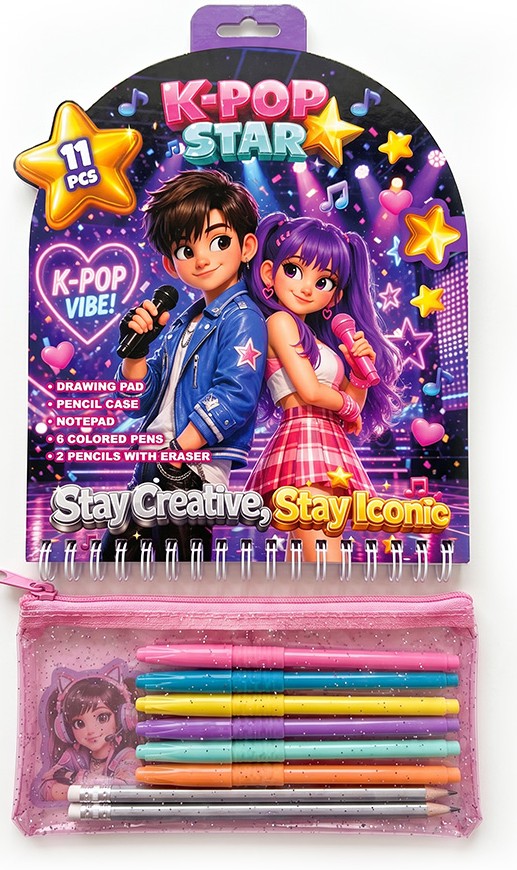 K-pop star crea teken set 27755