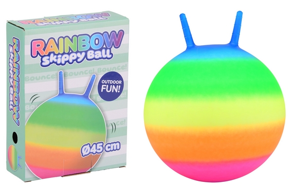 Outdoor fun regenb. skippybal 45cm.29687