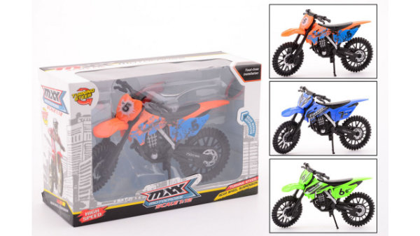 Dirtbike in doos 3 ass. 26992