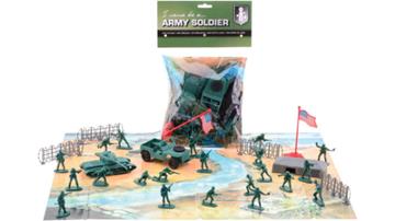 Army forces speelset met speelmat 26439