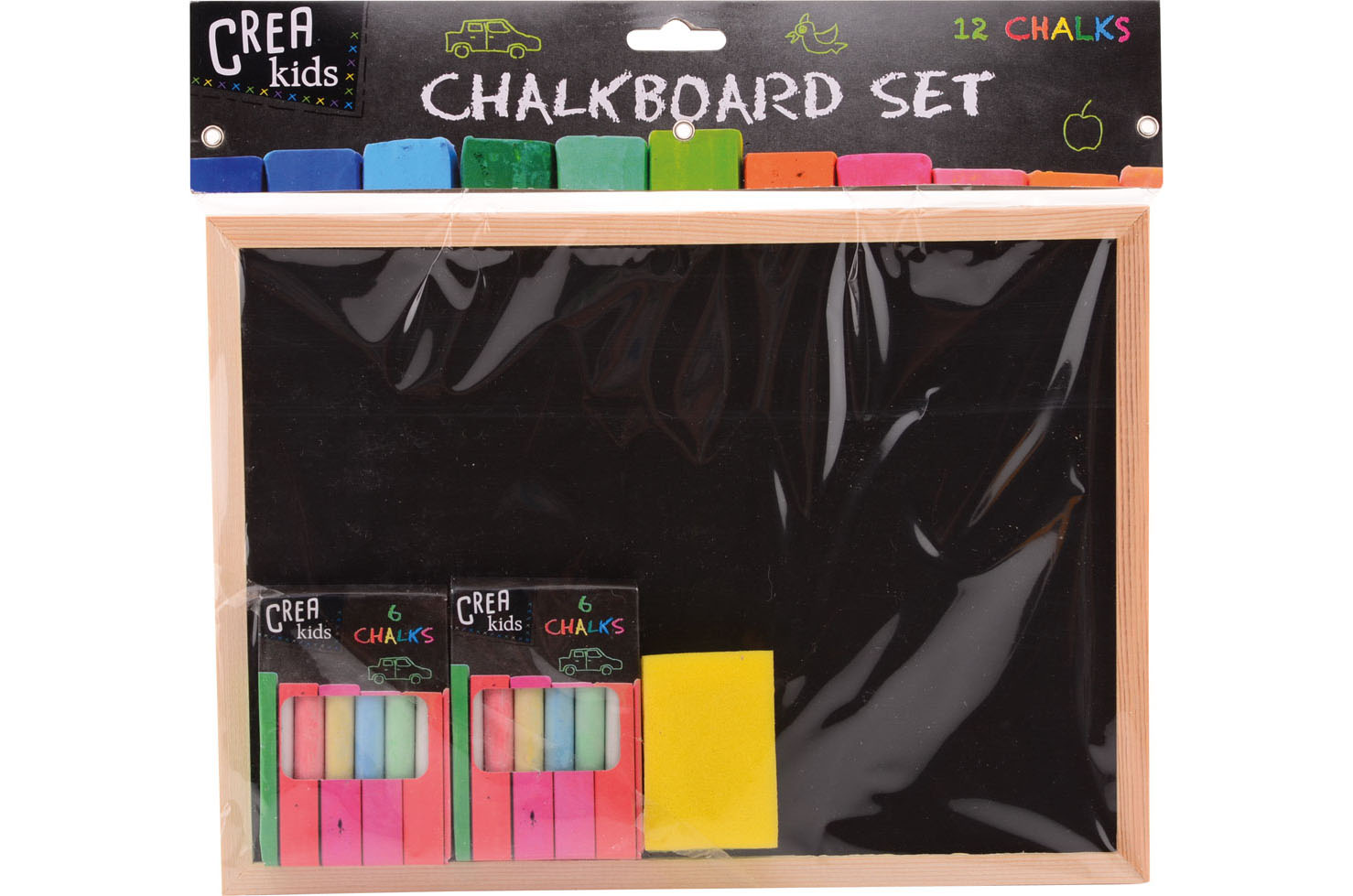 Crea kids krijtbord met acc. 28166