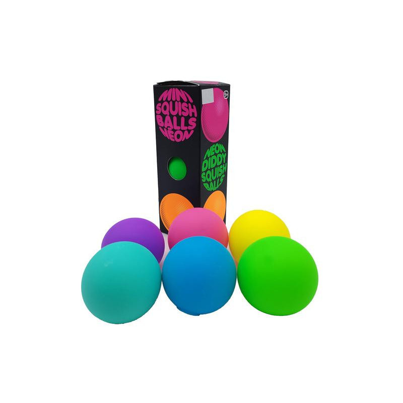 3 neon squize bal in doos 50mm 24414