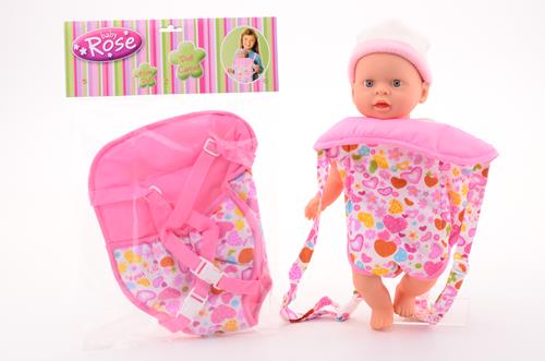 Baby rose buikdraagzak 27517