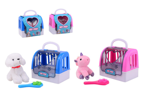 Dieren reis koffer 2 ass. 27672