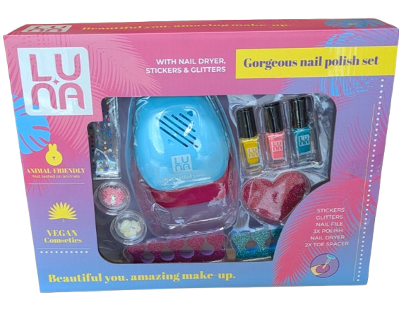 Luna nagellakset + nageldroger 27652