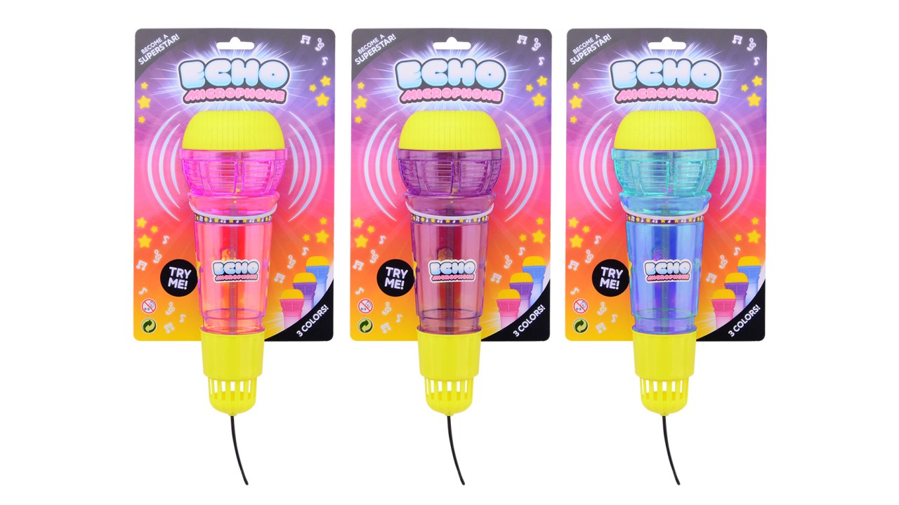 Echo microfoon op kaart 29646
