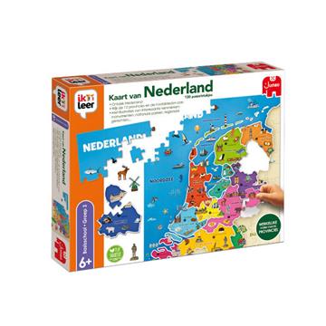 Jumbo ik leer kaart van Nederland 19926