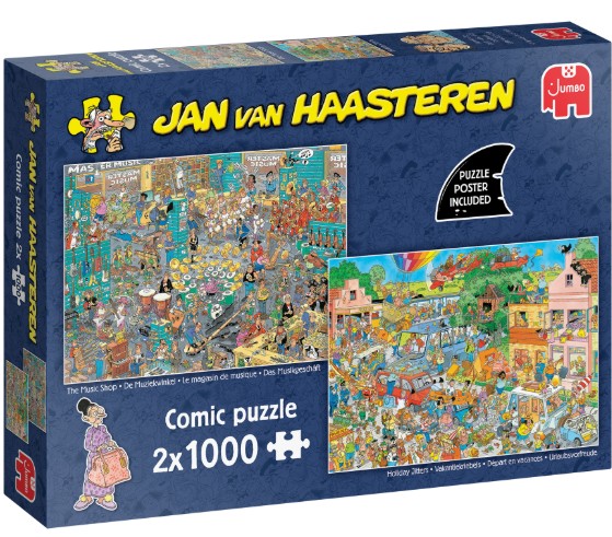 JvH Muziekwinkel 2x1.000 stukjes .....64