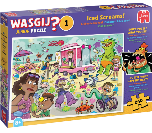 Wasgij junior 1 240 st. 1110100806