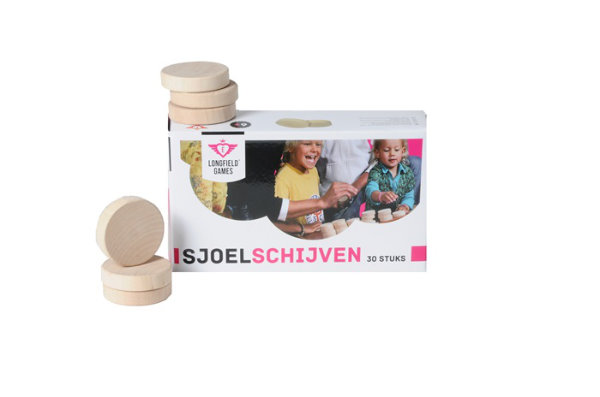 30 Sjoelschijven 52mm in doos 340654