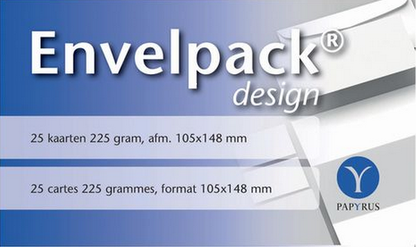 25 kaarten wit 105x148mm 894426