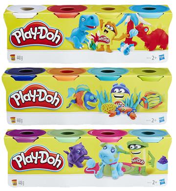 Play-Doh 4 potjes classic color B5517EU4