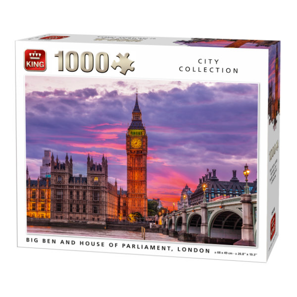 King The Big Ben London 1000 st. 05658