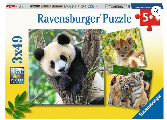 Ravensburger puzzel 3x49 st. 056668