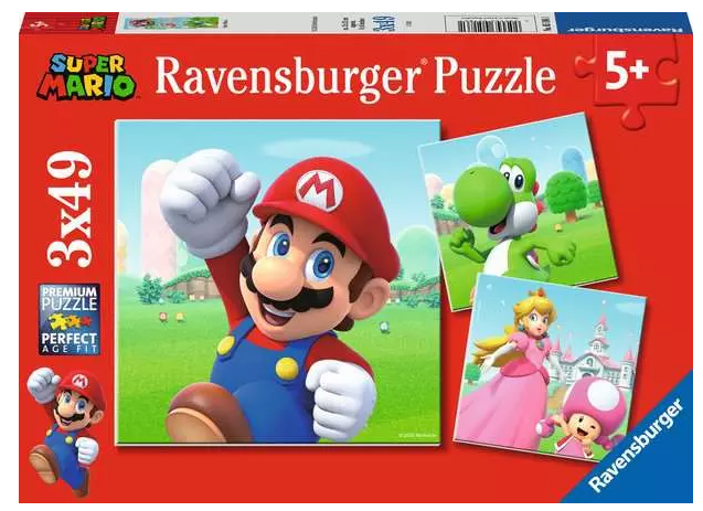 Ravensburger puzzel 3x49 st. 051861