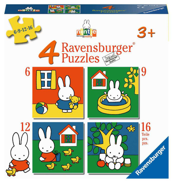 Ravensburger 4 Nijntje puzzels 071142