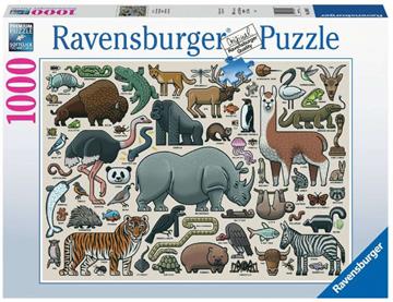 Ravensburger puzzel 1.000 stukjes 168071