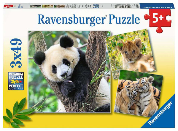 Ravensburger puzzel 3x49 stukjes 056668