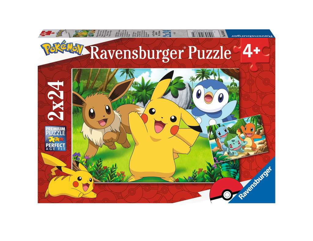 Ravensburger puzzel 2x24 stukjes 056682