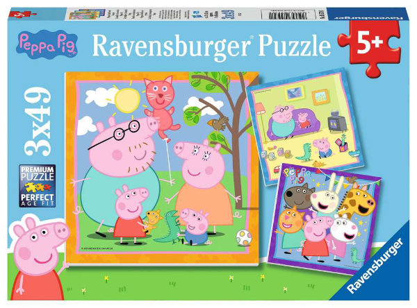 Ravensburger puzzel 3x49 stukjes 055791