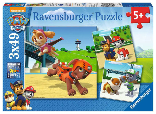 Ravensburger puzzel 3x49 stukjes 092390