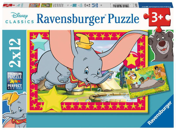 Ravensburger puzzel 2x12 stukjes 55753