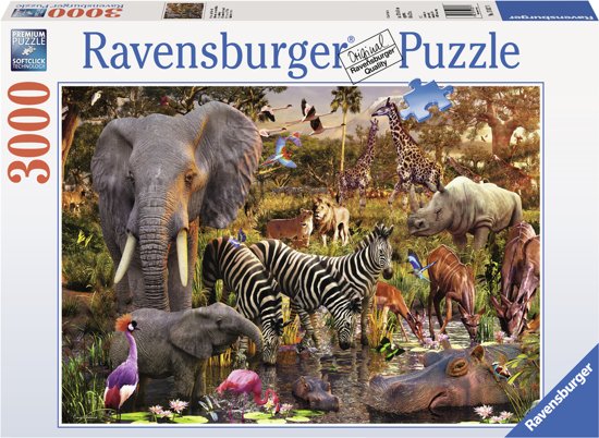 Afrikaanse dierenwereld 3000st.17037