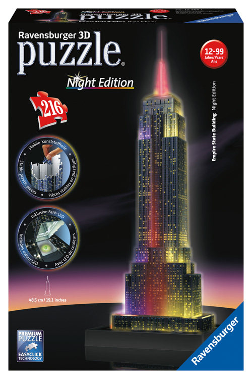 Empire state building bij nacht 125661