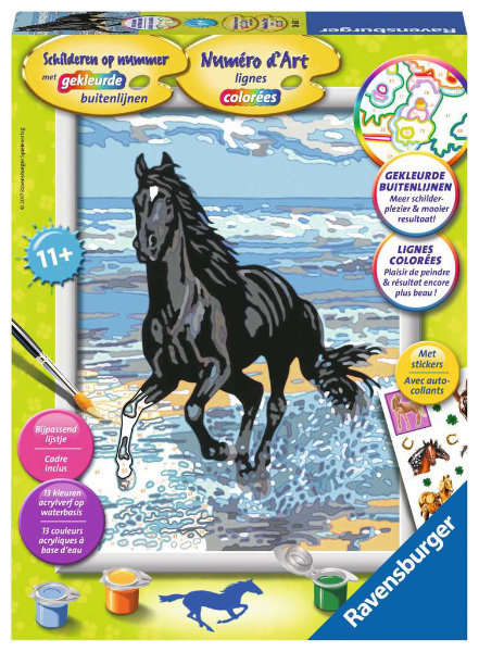 Schilderen op nr. paard branding 28633