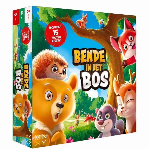 MNKY Bende in het bos spel