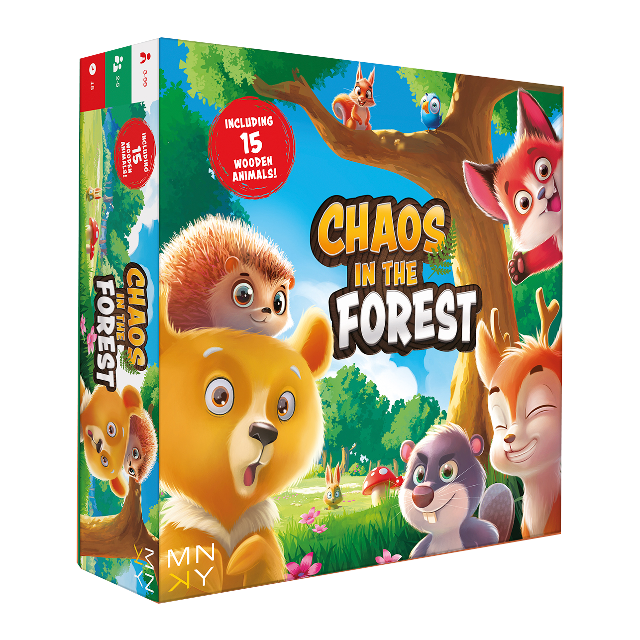 MNKY Bende in het bos spel