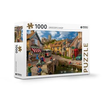 Rebo puzzel 1.000 st.Grocers shop 908162