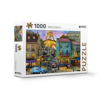 Rebo puzzel 1.000 st. Paris streets