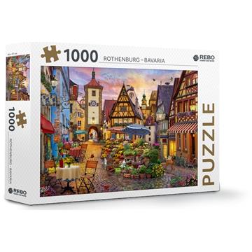 Rebo puzzel 1000 st. Rothenburg