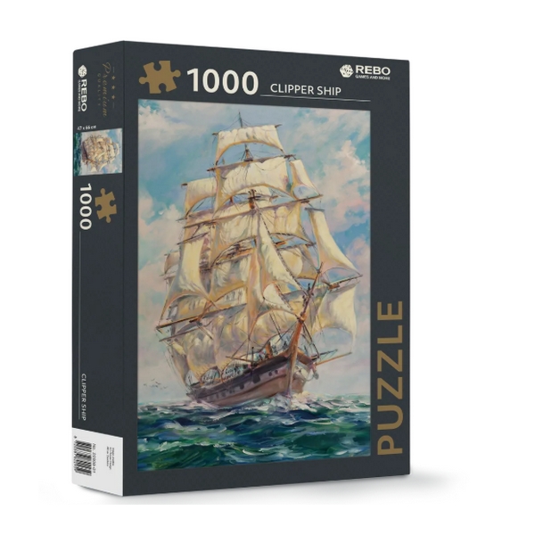 Rebo puzzel 1.000 st. Clipper ship