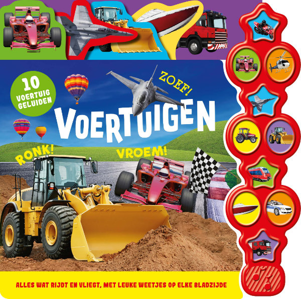 Rebo boek geluidenboek voertuigen