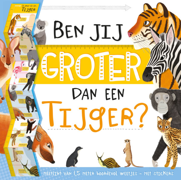 Groeimeter Ben jij groter dan een tijger