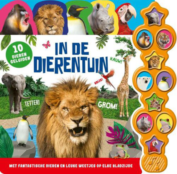 Rebo boek geluiden in de dierentuin