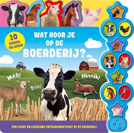 Rebo boek wat hoor je op de boerderij