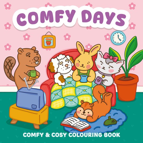 Comfy days Comfy & Cosy colouring