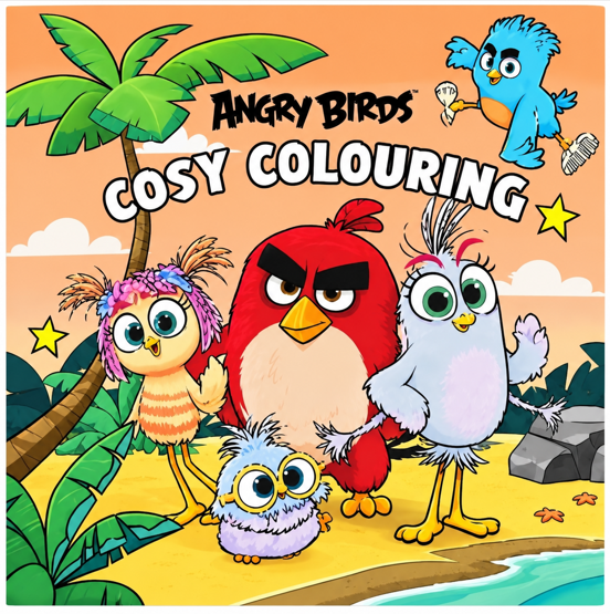 Angry Birds Cosy colouring