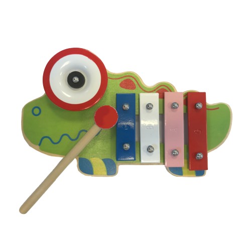 Xylofoon hout kameleon 23174