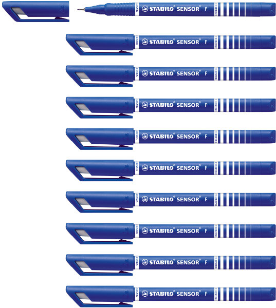 10 Stabilo finel. sensor F blauw 189/41