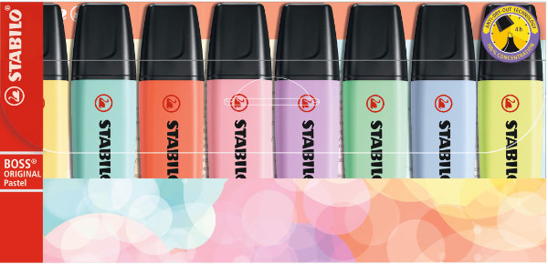 8 Stabilo BOSS original pastel 70/8-3