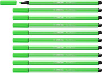 Stabilo 10 pen 68 fluor groen 68/033