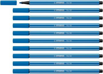Stabilo 10 pen 68 blauw 68/41