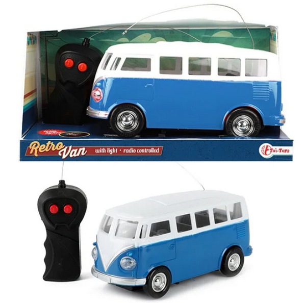 RC Retro busje met licht + geluid 25256B
